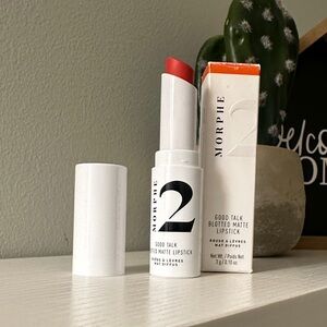 Morphe Good Talk Blotted Matte Lipstick - Red Sunset